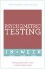 Image for Psychometric testing in a week