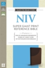 Image for NIV Super Giant Print Reference Bible Chocolate Imitation Leather