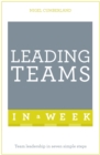 Image for Leading teams in a week