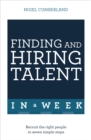 Image for Finding and hiring talent in a week