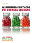Image for Quantitative methods for business decisions.