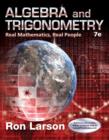 Image for Algebra and trigonometry: real mathematics, real people