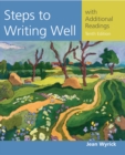Image for Steps to Writing Well with Additional Readings.