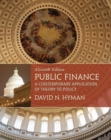 Image for Public Finance: a Contemporary Application of Theory to Policy