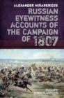 Image for Russian eyewitnesses of the campaign of 1807