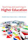 Image for Teaching and learning in higher education: disciplinary approaches to educational enquiry
