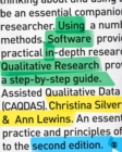 Image for Using Software in Qualitative Research: A Step-by-Step Guide