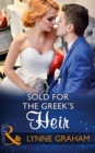 Image for Sold for the Greek&#39;s heir