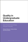 Image for Quality in undergraduate education: how powerful knowledge disrupts inequality