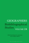 Image for Geographers: biobibliographical studies. : Vol. 24