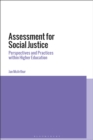 Image for Assessment for social justice: perspectives and practices within higher education