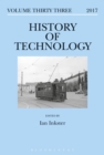 Image for History of technologyVolume 33