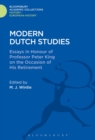Image for Modern Dutch Studies