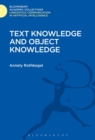 Image for Text Knowledge and Object Knowledge