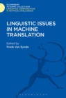 Image for Linguistic issues in machine translation