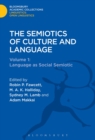 Image for The semiotics of culture and languageVolume 1,: Language as social semiotic