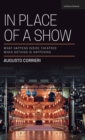 Image for In place of a show  : what happens inside theatres when nothing is happening