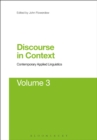 Image for Discourse in context