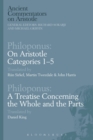 Image for Philoponus: On Aristotle Categories 1–5 with Philoponus: A Treatise Concerning the Whole and the Parts