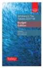 Image for Whillans&#39;s Tax Tables 2017-18 (Budget edition)