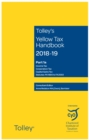 Image for Tolley&#39;s yellow tax handbook 2018-19