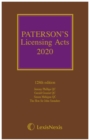 Image for Paterson&#39;s Licensing Acts 2020
