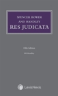 Image for Spencer Bower and Handley Res judicata