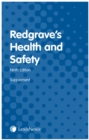 Image for Redgrave&#39;s health and safety, ninth edition: First supplement 2019