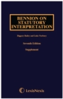 Image for Bennion on Statutory Interpretation First Supplement