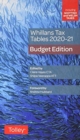 Image for Whillans&#39;s Tax Tables 2020-21 (Budget edition)