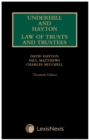 Image for Underhill and Hayton law relating to trusts and trustees