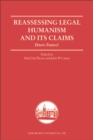 Image for Reassessing legal humanism and its claims: petere fontes?