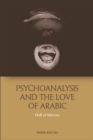 Image for Psychoanalysis and the love of Arabic: hall of mirrors