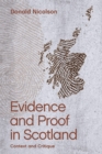 Image for Evidence and proof in Scotland  : context and critique