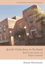Image for Jewish orthodoxy in Scotland: Rabbi Dr Salis Daiches and religious leadership