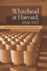 Image for Whitehead at Harvard, 1924-1925
