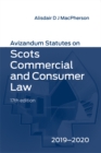Image for Avizandum Statutes on Scots Commercial &amp; Consumer Law