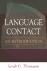Image for Language Contact