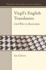 Image for Virgil&#39;s English translators  : civil wars to restoration