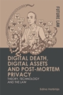 Image for Digital Death, Digital Assets and Post-Mortem Privacy : Theory, Technology and the Law