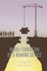 Image for Word Formation as a Naming Device
