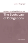 Image for Avizandum Legislation on the Scots Law of Obligations