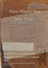 Image for 40 DIVISION Headquarters, Branches and Services General Staff : 1 June 1918 - 25 March 1919 (First World War, War Diary, WO95/2594/1)