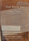 Image for 20 DIVISION Headquarters, Branches and Services Commander Royal Artillery : 22 January 1915 - 31 December 1916 (First World War, War Diary, WO95/2100)