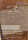 Image for 52 DIVISION Headquarters, Branches and Services General Staff : 1 April 1918 - 30 April 1919 (First World War, War Diary, WO95/2889)