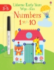 Image for Early Years Wipe-Clean Numbers 1 to 10