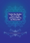 Image for Tafsir Ibn Kathir Part 4 of 30 : Al Imran 093 To An Nisaa 023