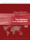Image for Fiscal monitor : fiscal adjustment in an uncertain world