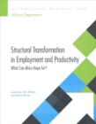 Image for Structural transformation in employment and productivity  : what can Africa hope for?