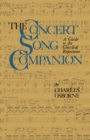 Image for Concert Song Companion: A Guide to the Classical Repertoire